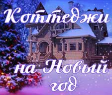 снять коттедж на Новый год
